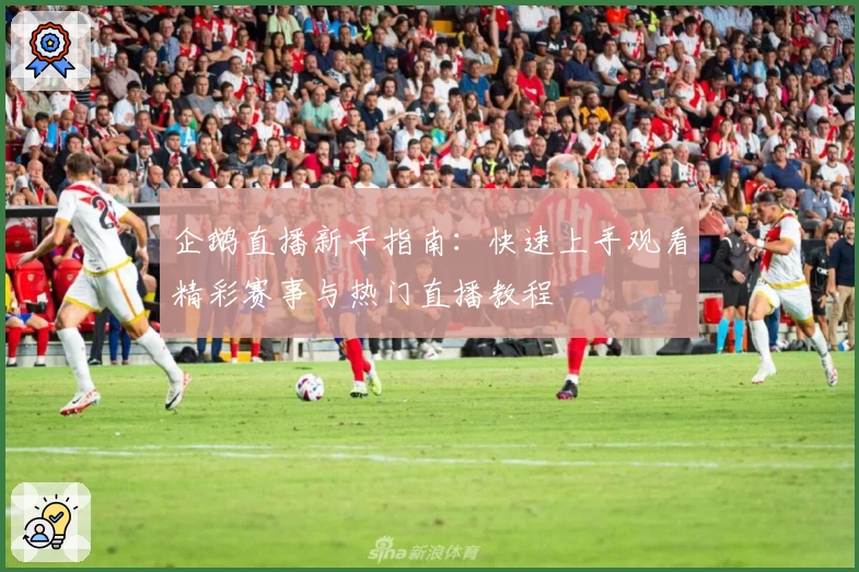 企鹅直播新手指南：快速上手观看精彩赛事与热门直播教程